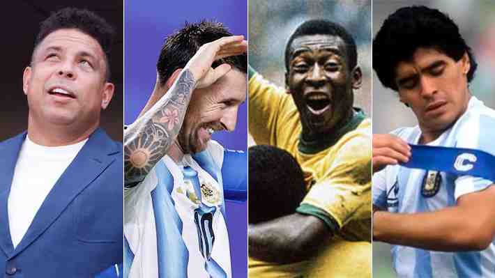 La llamativa declaración de Ronaldo que reabre el debate sobre el mejor de la historia entre Messi, Pelé y Maradona