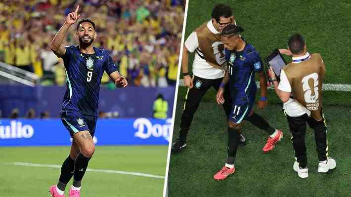 Brasil golea a Haití y suma su primera victoria en el Mundial, pero se preocupa por Raphinha... Revisa los goles