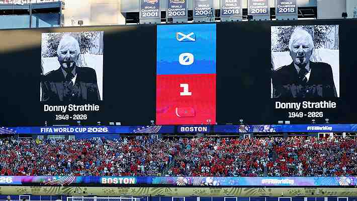 La emotiva historia del hincha escocés Donny Strathie que provocó uno de los gestos más emotivos de este Mundial