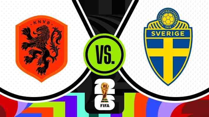 ¡En vivo! Países Bajos y Suecia juegan por el Grupo F del Mundial 2026