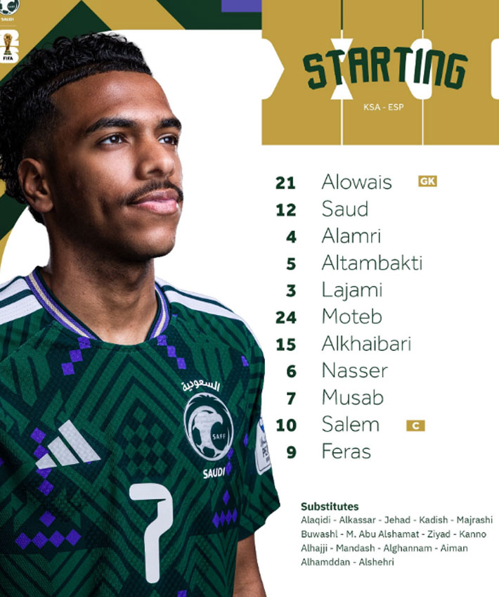 ¡Comenzó el Mundial para España!...goleó 4-0 a Arabia Saudita 6 image