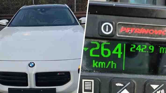Fue sorprendido a más de 264 km/h por la Costanera Norte: Sujeto con antecedentes detenido por conducción temeraria