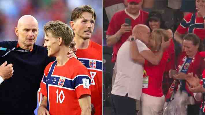"Organizaban mi funeral": La increíble historia de Stale Solbakken, el DT de la sorprendente Noruega y protagonista del beso más viral del Mundial
