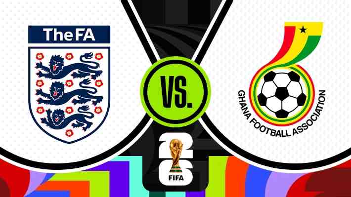 ¡En vivo! Inglaterra enfrenta a Ghana por el Grupo L del Mundial