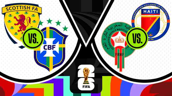 ¡En vivo! Se define el Grupo C del Mundial con los duelos Brasil vs Escocia y Haití vs Marruecos