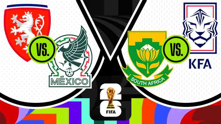 Repasa la definición del Grupo A del Mundial con los duelos de México vs República Checa y Corea del Sur vs Sudáfrica