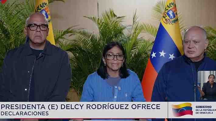 Delcy Rodríguez declara el estado de emergencia en Venezuela tras dos fuertes terremotos