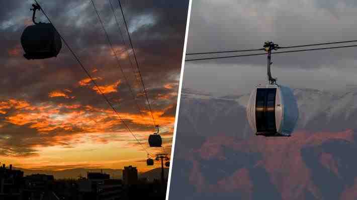 Fotos y videos: Impresionantes imágenes que dejó la puesta en marcha del Teleférico Bicentenario