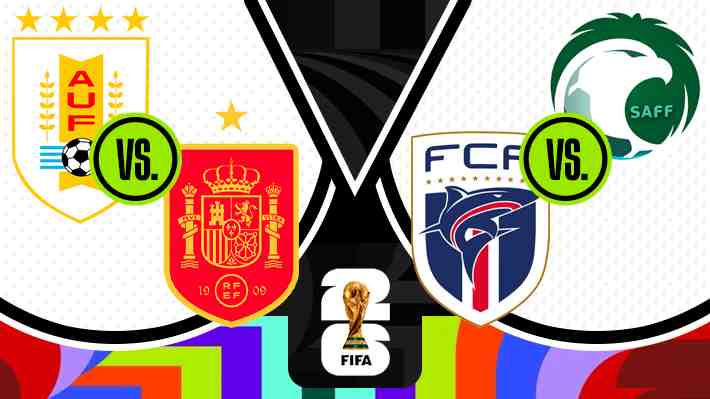 ¡En vivo! Se cierra el Grupo H del Mundial con los duelos de Uruguay vs España y Cabo Verde vs Arabia Saudita