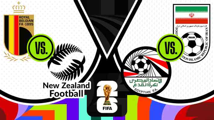 Así se cerró el Grupo G del Mundial con Egipto ante Irán y Bélgica contra Nueva Zelanda