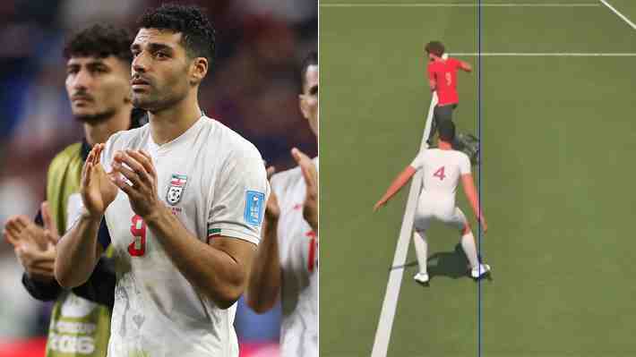 Mehdi Taremi, capitán de Irán, destroza a la FIFA y a Infantino luego de dramático empate en el Mundial... Mira el agónico gol que le anularon
