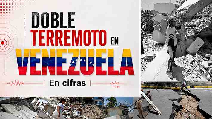 Heridos, fallecidos, edificios destruidos y ayuda: El doble terremoto de Venezuela en cifras