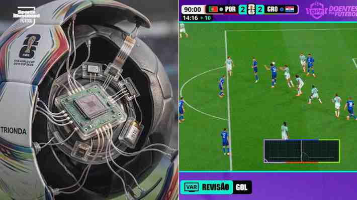 Cómo funciona el microchip detrás del agónico gol anulado de Croacia ante Portugal y que genera una de las polémicas más grandes del Mundial