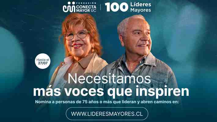 Propone a tu nominado: Inicia periodo de postulaciones para "100 Líderes Mayores"