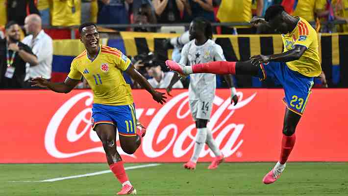 Colombia sigue invicta en el Mundial, vence por la mínima a Ghana y clasifica a octavos de final... Mira el gol