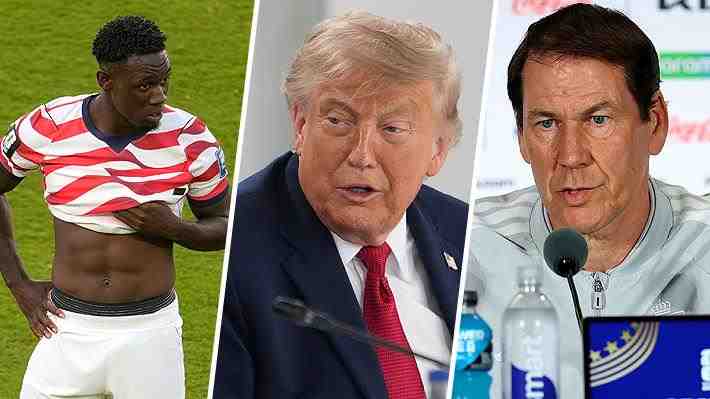 Enorme polémica por la roja quitada a Balogun en Estados Unidos: La furia de Bélgica y la versión del llamado de Trump a lnfantino