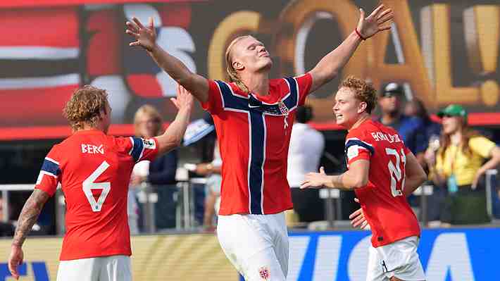 Con un Haaland demoledor, Noruega da un batacazo al eliminar a Brasil y se mete en cuartos del Mundial