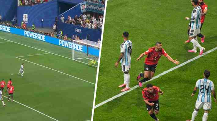 Mira el penal fallado por Messi y el gol con que está ganando Egipto en el Mundial