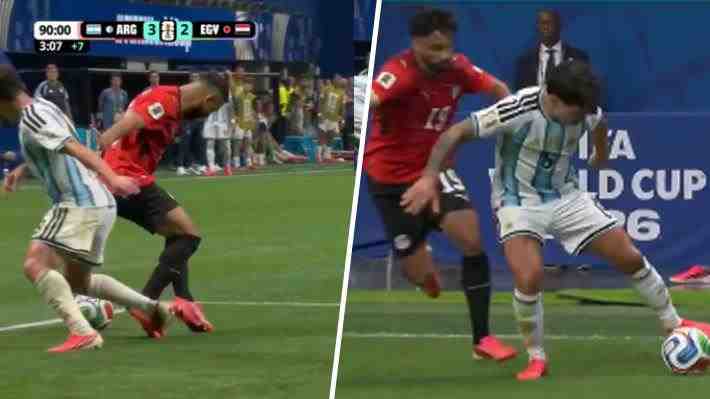 La última acabó en el gol de la clasificación de Argentina... Las dos polémicas jugadas que desataron la furia de Egipto en el Mundial