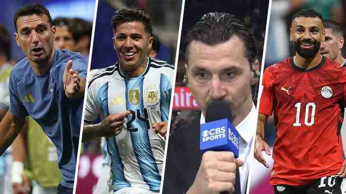Scaloni revela insólito apodo que le pusieron, Ibrahimovic impactado, Salah y el árbitro: Las frases que dejó triunfo de Argentina