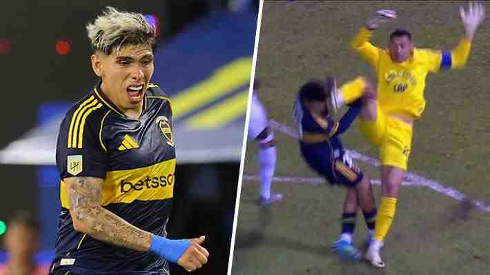 Carlos Palacios volvió a jugar en Boca Juniors después de siete meses