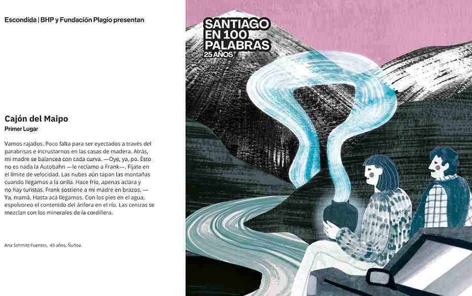 Galería: Revisa los 12 relatos ganadores de la XXV edición de "Santiago en 100 palabras"