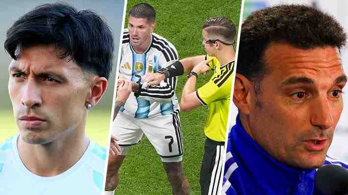 Lisandro Martínez y Lionel Scaloni se refieren a las supuestas ayudas arbitrales a Argentina en el Mundial