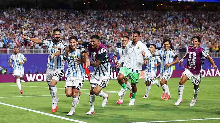 Argentina otra vez gana en el alargue: Vence con angustia a Suiza y pasa a semifinales del Mundial