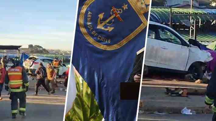 Tragedia en Viña del Mar: Armada informa que conductor que provocó el accidente es funcionario de la institución