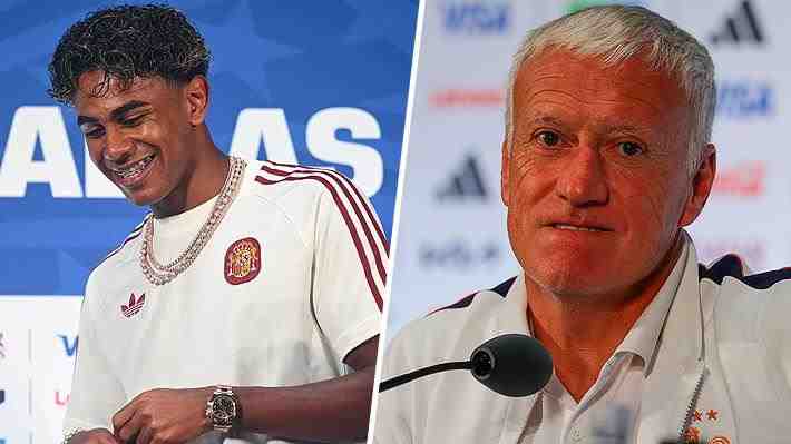 Lamine Yamal se sincera antes de la semifinal con Francia y Didier Deschamps le tira toda la presión a España