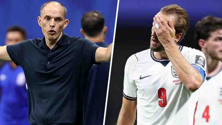 Thomas Tuchel defiende su planteo tras increíble derrota de Inglaterra ante Argentina en semis del Mundial y Harry Kane muestra su dolor
