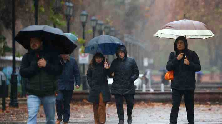 Tras más de 130 mm en Valparaíso y en la RM: Qué se espera para la zona centro-norte en las próximas horas