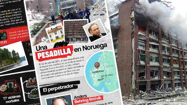 A 15 años de los ataques de Anders Breivik en Noruega: La pesadilla que sacudió al país nórdico y dejó 77 muertos