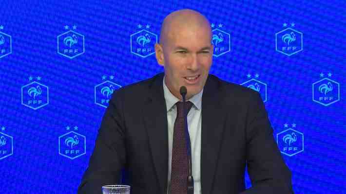 Francia presenta a Zinedine Zidane como su nuevo DT: Por cuánto firma y las sinceras frases de "Zizou"