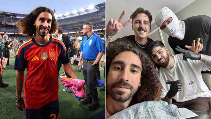 "Histórico", "impresionante": Marc Cucurella cumple bullada promesa tras ganar el Mundial y causa furor... Mira las imágenes