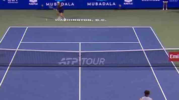 Revisa el match point y los mejores momentos del triunfazo de Alejandro Tabilo frente a Ben Shelton en el ATP de Washington