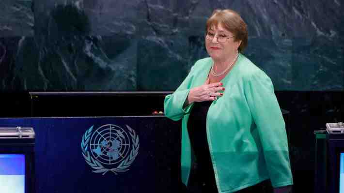Cómo se buscará apuntalar la carrera de Bachelet a la ONU tras revés en primera votación 