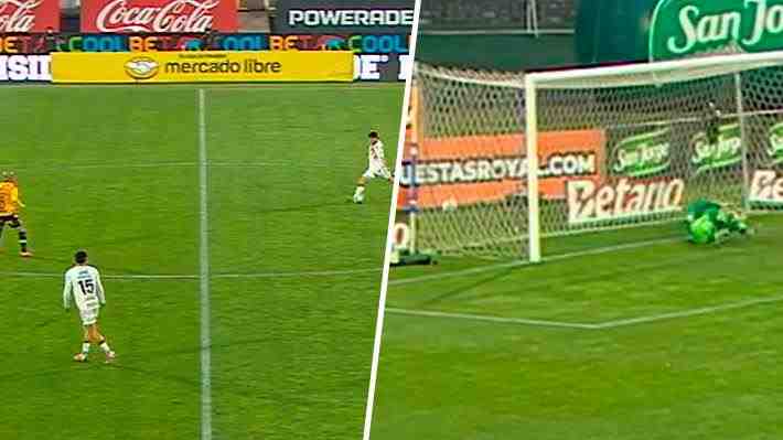 Uno de los mejores del año: Mira el golazo de media cancha que marcó Marcelo Eggel para Palestino ante Coquimbo