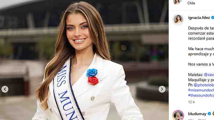 Miss Mundo Chile viaja a Vietnam para representar al país en concurso: "Llegó el momento de comenzar esta aventura"