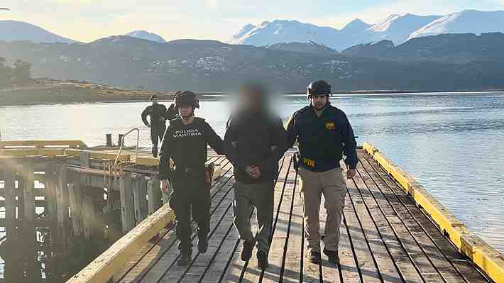 Detienen en los canales australes a prófugo por explotación sexual de menores