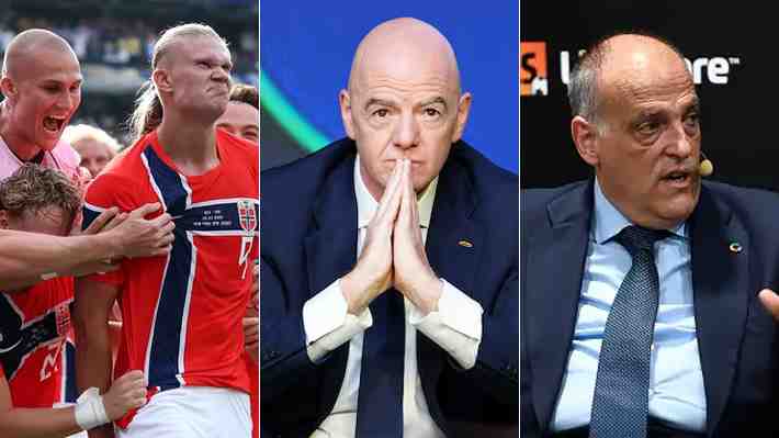 Federación de Noruega le hace incendiario pedido a Infantino, mientras en España lanzan duro análisis de la crisis de la FIFA
