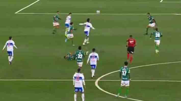 Revisa el tremendo golazo de Fernando Zampedri en el duelo de la UC con Cobresal por el Torneo Nacional