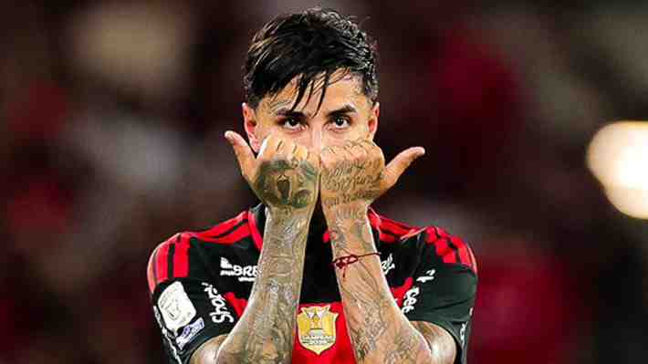 "Antológico": Revisa el extraordinario golazo que hizo Erick Pulgar para el Flamengo en el Brasileirao