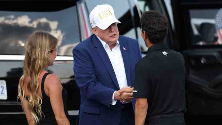 Joaquín Niemann habla del gesto que Donald Trump tuvo con él tras ganar título en Nueva York