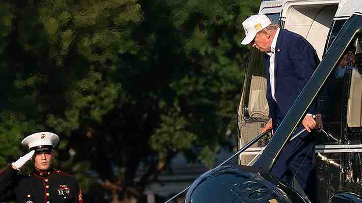 Interceptan dos aviones que violaron el espacio aéreo sobre club de golf donde estaba Trump