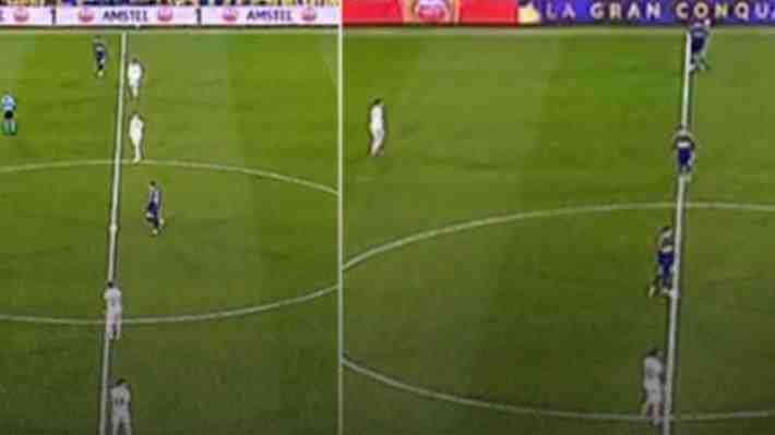 Papelón de Piero Maza: Boca inició los dos tiempos en la Copa Sudamericana... Revisa las imágenes