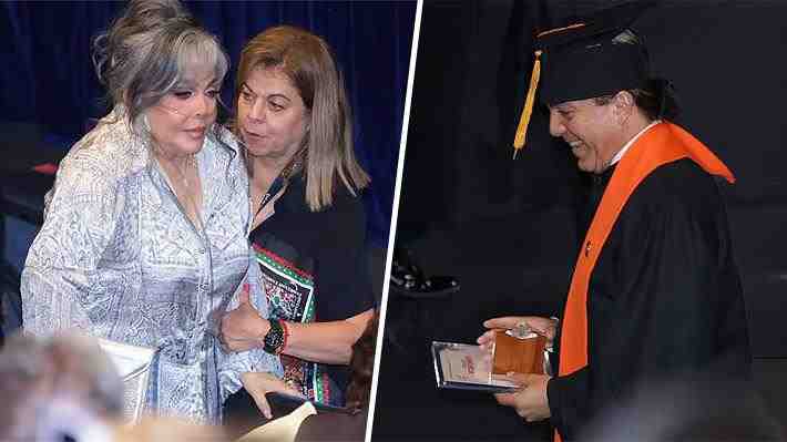 Cristian Castro termina el colegio a los 51 años: Su madre fue a su graduación con oxígeno y problemas para caminar