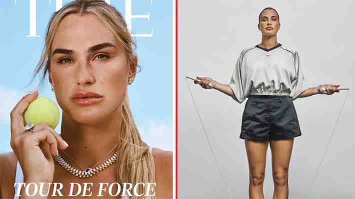 Aryna Sabalenka protagoniza viral portada y lanza polémicas opiniones