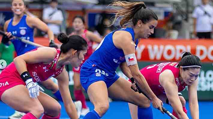 Las "Diablas" sufren dura derrota ante Japón y se complica su sueño en el Mundial de hockey