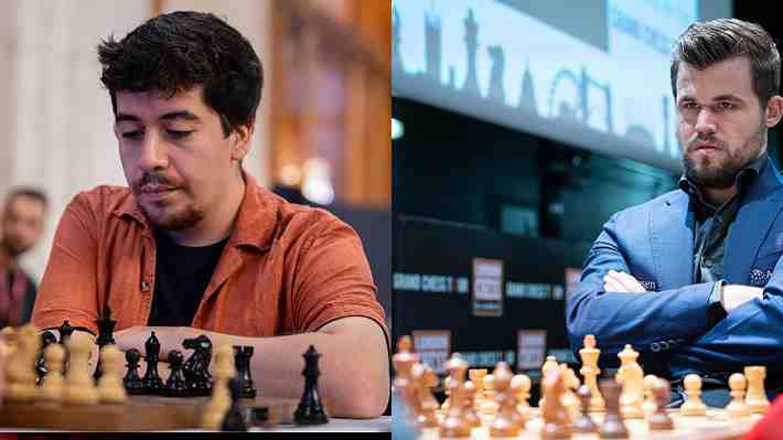 Ajedrecista chileno Cristóbal Henríquez explica cómo fue la partida que le ganó a Magnus Carlsen y el movimiento clave